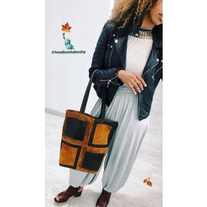 Custom Leather Tote